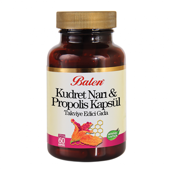 Balen Kudret Narı Propolis Kapsül 375mg*60