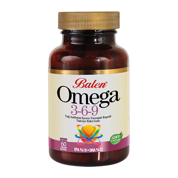 Balen Omega 3-6-9 Yumuşak Kapsül 1585 Mg*60