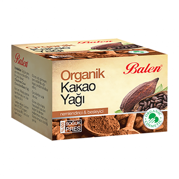 Balen Organik Kakao Yağı 50 Ml