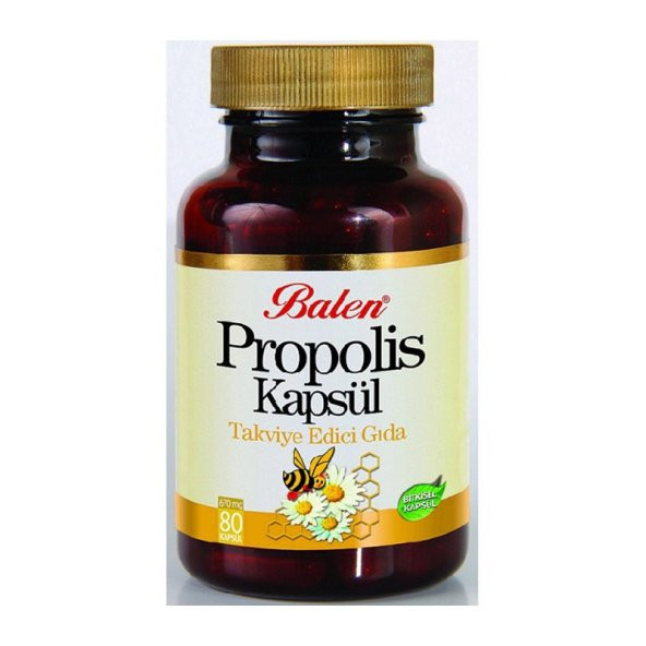 Balen Propolis Kapsül 670 Mg*80 Kapsül