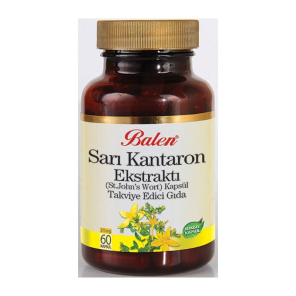Balen Sarı Kantaron Ekstraktı Kapsül 375 Mg 60 Adet