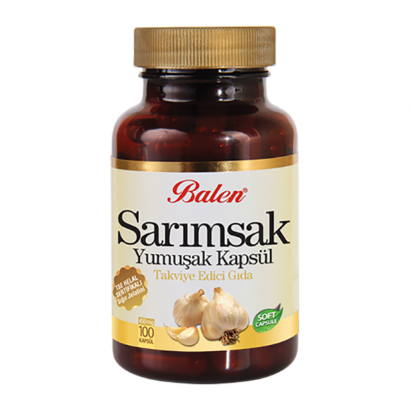 Balen Sarımsak Yağı Yumuşak Kapsül 450 Mg 100 Adet ürün görseli 1