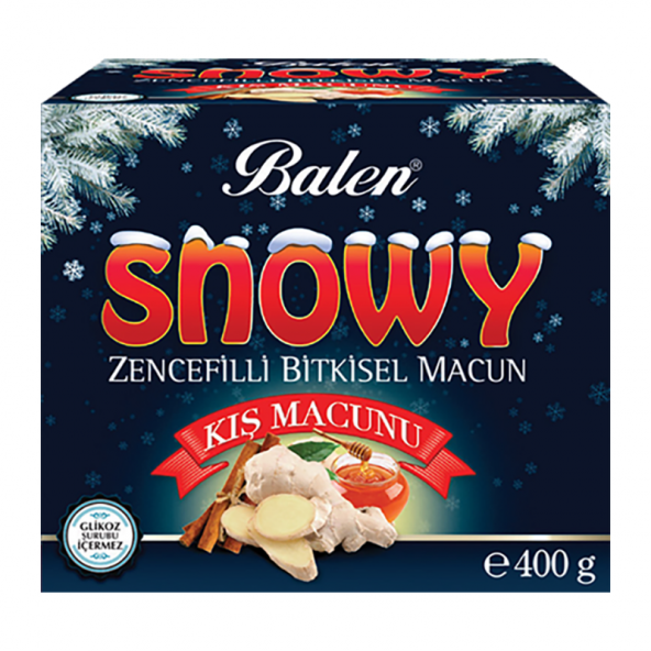 Balen Snowy Ballı Zencefilli Bitkisel Macun 400g