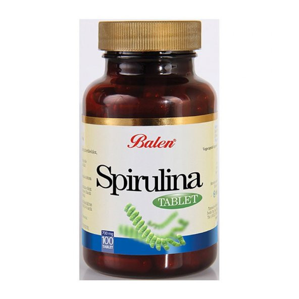 Balen Spirulina Tablet 740 Mg 100 Adet