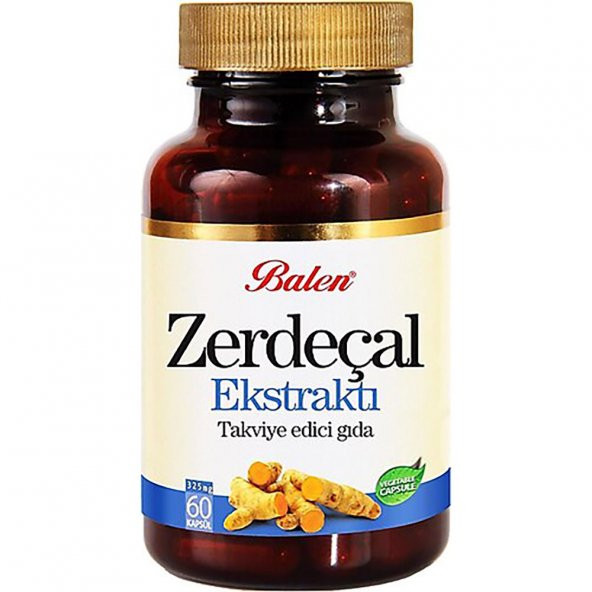 Balen Zerdeçal Ekstraktı 325 Mg 60 Kapsül