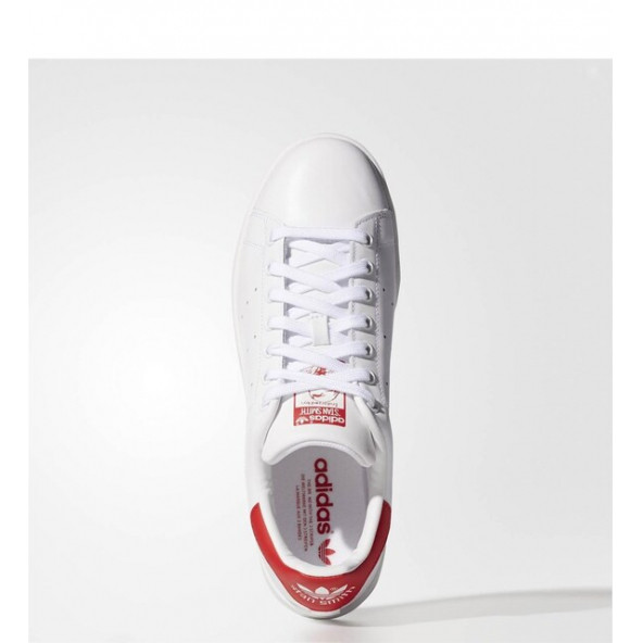 Adidas M20326 Stan Smith Kırmızı Unisex Spor Ayakkabı - 2