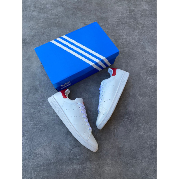 Adidas M20326 Stan Smith Kırmızı Unisex Spor Ayakkabı - 3