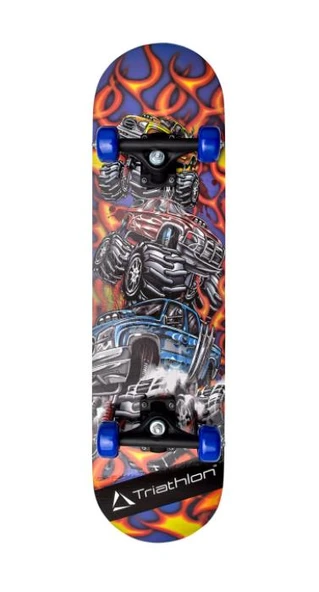 Triathlon T132 Tahta Kaykay Karışık Desenli Gönderilecektir - 3