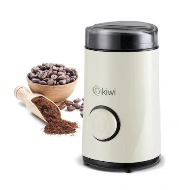 KİWİ KSPG-4812 ELEKTRİKLİ 50GR KAPASİTE KAHVE VE BAHARAT ÖĞÜTÜCÜ