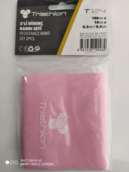 Triathlon T124 2 li Direnç Bandı Seti - 3