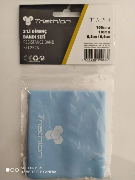 Triathlon T124 2 li Direnç Bandı Seti - 4