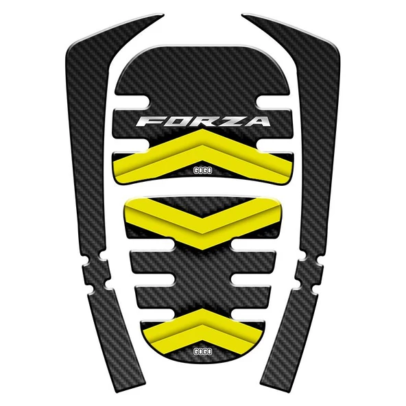 Honda Forza 2021 - 2024 Uyumlu Tank Pad 010 ürün görseli