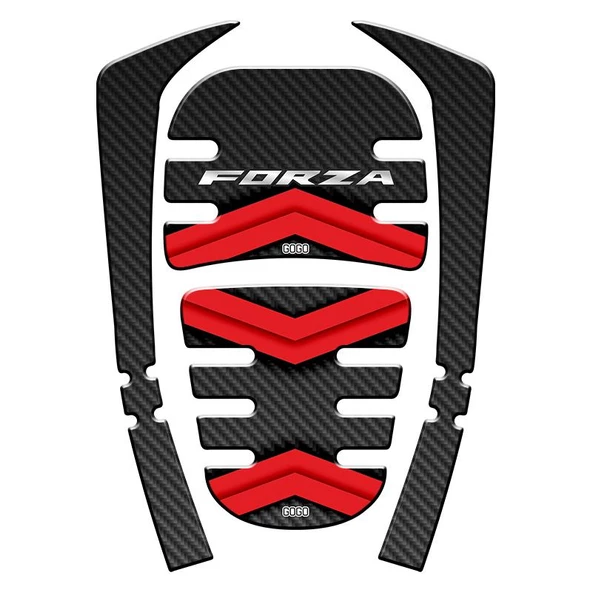 Honda Forza 2021 - 2024 Uyumlu Tank Pad 009 ürün görseli