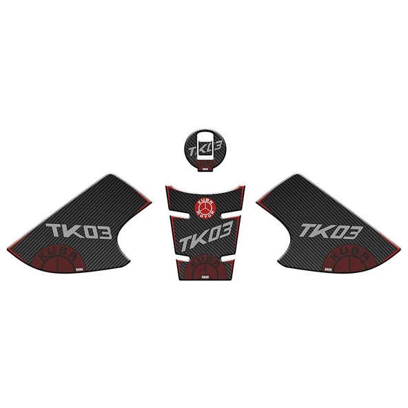 Kuba Tk-03 2021 - 2024 Uyumlu Tank Pad Set 001