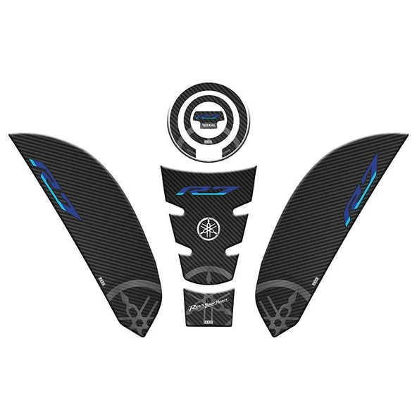 Yamaha R7 2021 - 2024 Uyumlu Tank Pad Set 002
