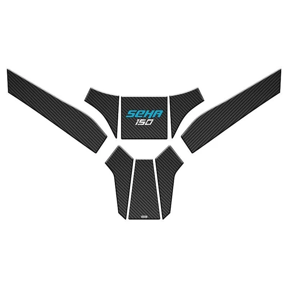 Kanuni Seha 150 2022 - 2024 Uyumlu Tank Pad 003