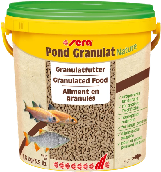 Sera Pond Granulat Nature 250 GR Poşet Skt: 01/2025