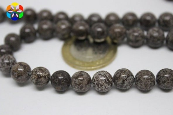 Jasper Taşı YARIM Dizi 8mm (8176) (18cm uzunluğundadır) - Resim 3