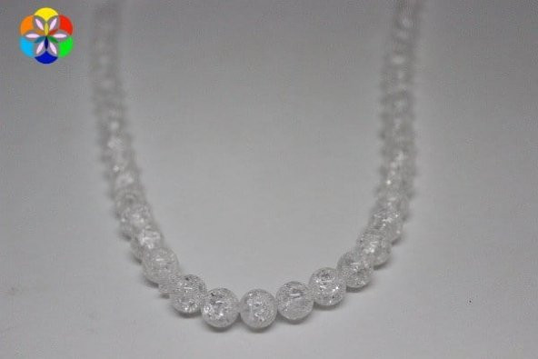 Necef Taşı YARIM Dizi 8mm (18cm uzunluğundadır) - Resim 2