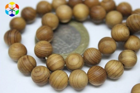 Sandal Ağacı YARIM Dizi 8mm (18cm uzunluğundadır) - Resim 3