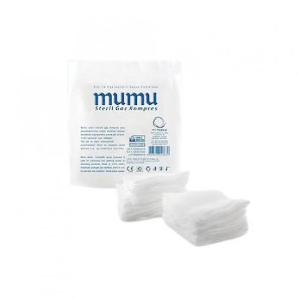 Mumu Non-Steril Spanç Gaz Kompres 5x5cm 8 Kat 100lü