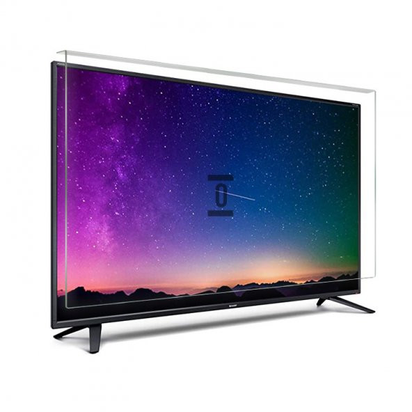 Bestomark Kristalize Panel Philips 65PUS7304/12 Tv Ekran Koruyucu Düz (Flat) Ekran