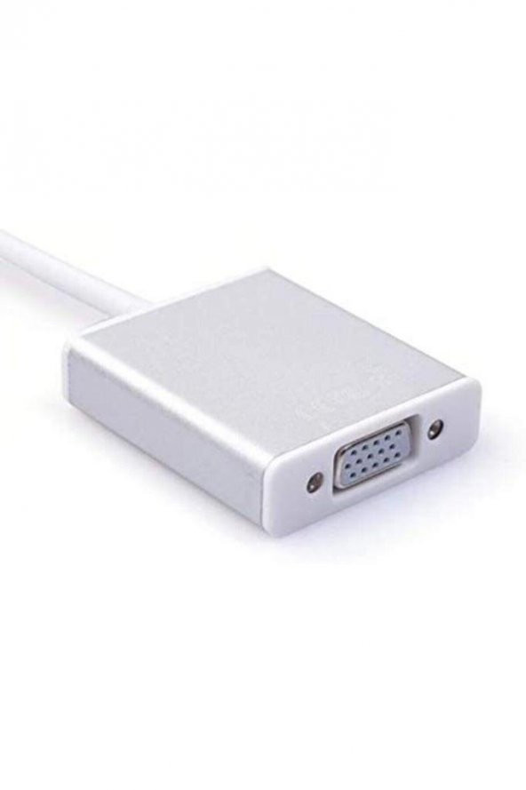 Usb 3.1 Type C To Vga Adaptör Çevirici Dönüştürücü Macbook - 2