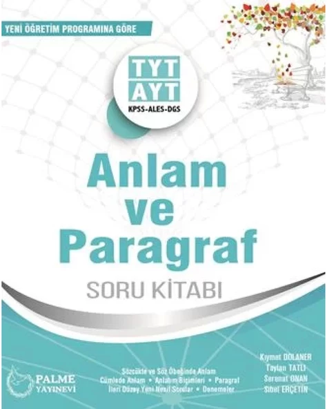 TYT-AYT ANLAM VE PARAGRAF SORU KİTABI