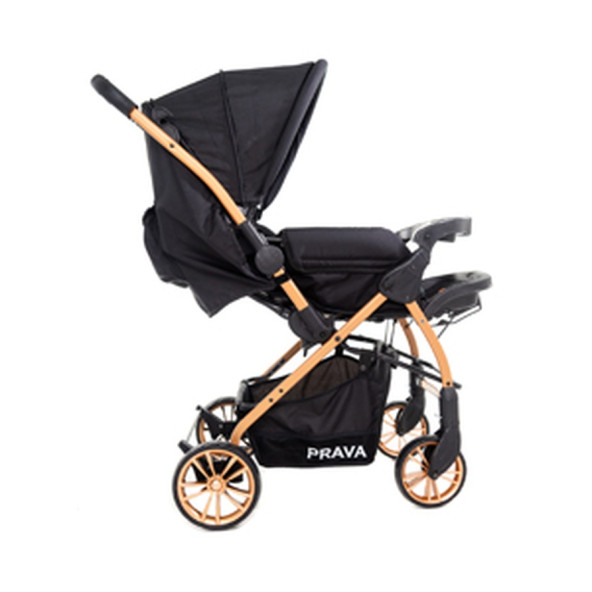 PRAVA P11 DREAM PLUS ÇİFT YÖNLÜ BEBEK ARABASI /GOLD SİYAH - 4