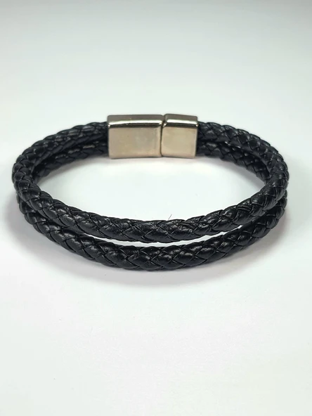 JTAW23ÇEB1111 PASLANMAZ ÇELİK ve HAKİKİ DERİ KOMBİN BİLEKLİK KUTULU GARANTİLİ - Resim 6