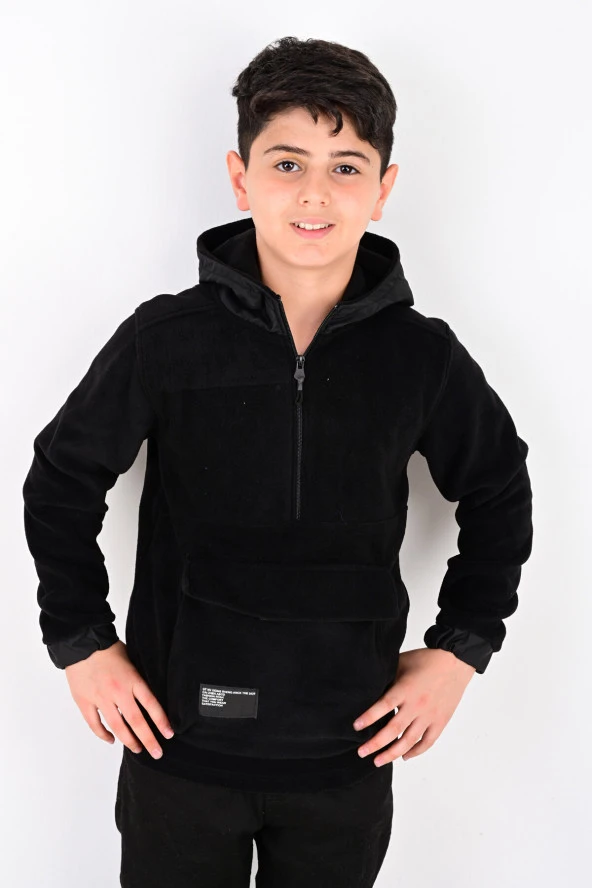 Erkek Çocuk Polar Sweatshirt 9-14 Yaş 6854