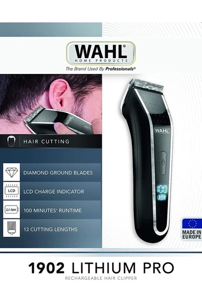Wahl 1902.0465 Lithıum Pro Dijital Saç Sakal Tıraş Makinesi - 4