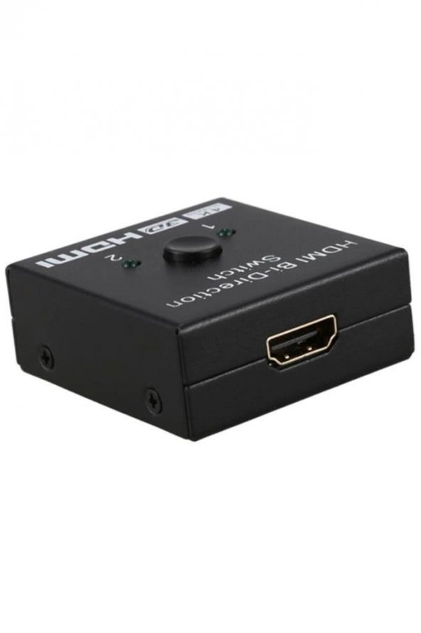 2 Port Çift Yönlü Hdmi Switch Splitter Ekran Monitör Çoklayıcı Çoğaltıcı - Resim 2