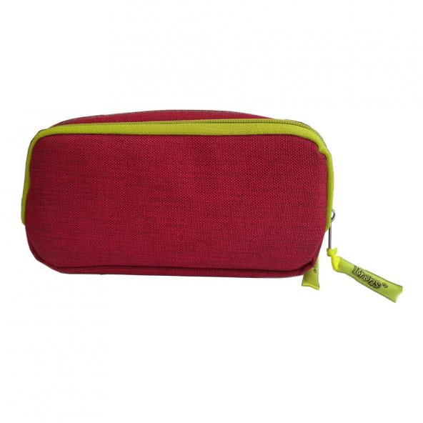 Kalemlik Çift Gözlü 1 Adet Bordo Yeşil Brons Kalemlik - 2