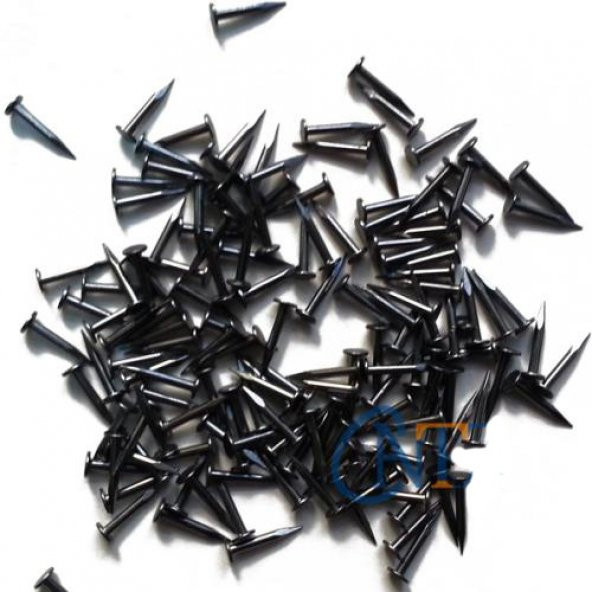 Klips, Menteşe, Ayağı Çivisi 9mm Çelik - Siyah 10gr - 2