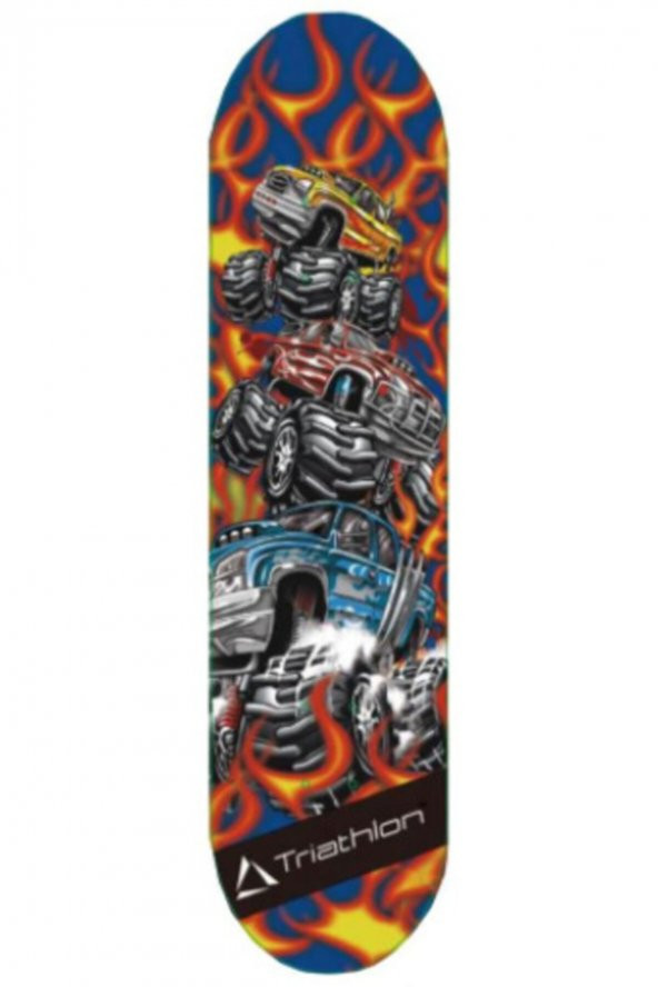 T132 Hot Trucks Desenli Kaykay