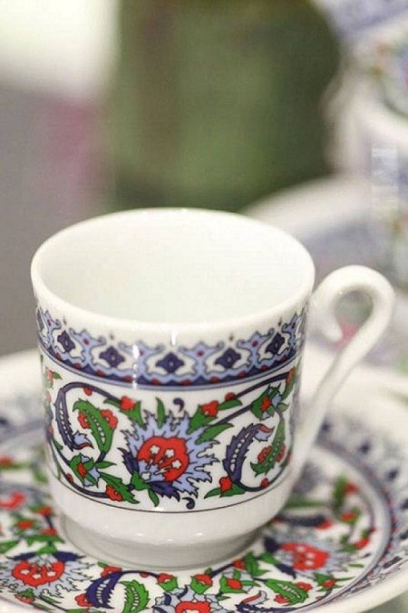 Kütahya Porselen Gözde Topkapı 6 Kişilik Fincan Takımı - 2