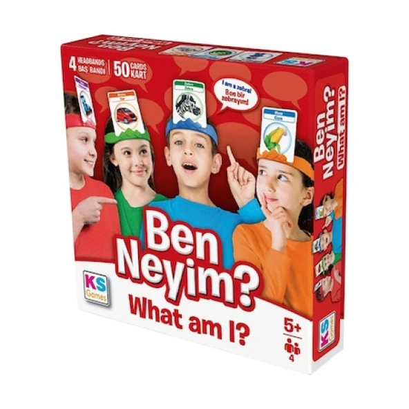 Ben Neyim ? - What İs Am I - Ks Games Kutu Oyunları- Tahmin Et