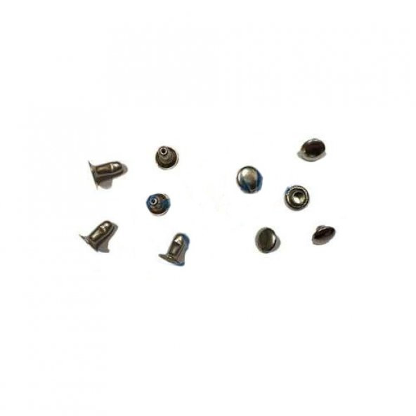 Rivet Perçin - 6mm, Nikel, 1000 Adet - 2