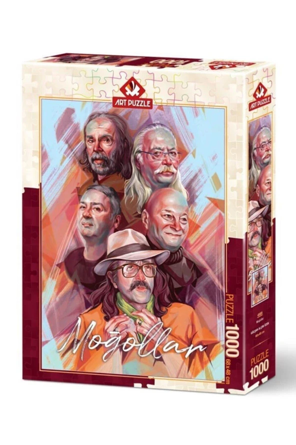 Art Puzzle Moğollar 1000 Parça Puzzle