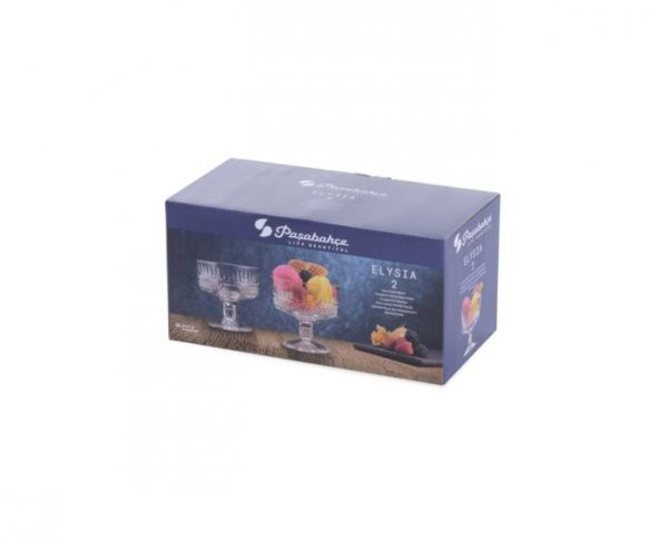 Paşabahçe 51749 Elysia Dondurmalık Ayaklı Sunum Kase 4 Adet - 2