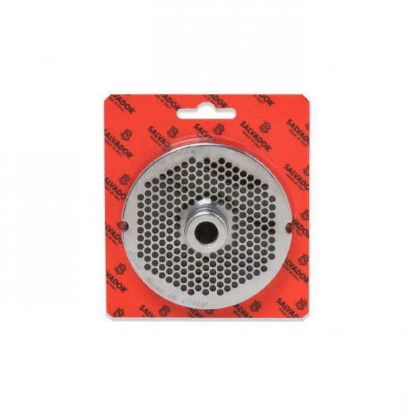 Salvador İnox Paslanmaz Kıyma Makinesi Aynası, Ağızı 22 No - 4.5 mm - 5