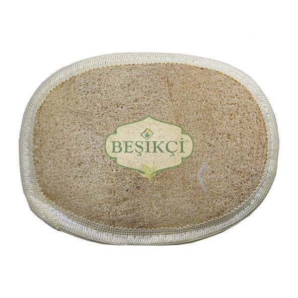 Beşikçi Oval Banyo Kabak Lifi (Kesesi) 16*11 Cm