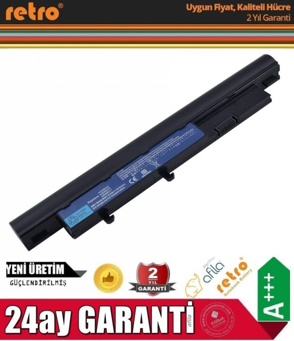 Acer Aspire 4810TG-R23 4810TG-R23F 4810TZ 4810TZ-4011 Notebook Bataryası - Pili (6Cell)