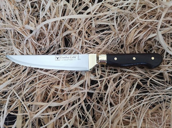 Sürmene Cumhur Çelik 61003 Mutfak Bıçağı No:3, 14,5 cm, Venge Sap - 4