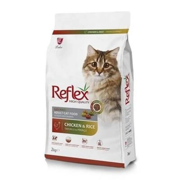 Reflex Renkli Taneli Tavuk Etli Kedi Maması 15 Kg