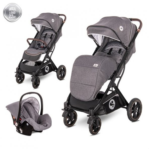 Lorelli Storm Travel Sistem Bebek Arabası - Steel Grey