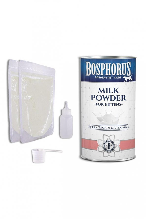 Bosphorus Yavru Kediler Için Süt Tozu 2 X 100 gr. (200 gr.) + Biberon
