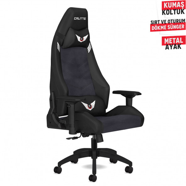 Calitte Profesyonel Kumaş Oyuncu Koltuğu - Titan TT PRO - Kumaş