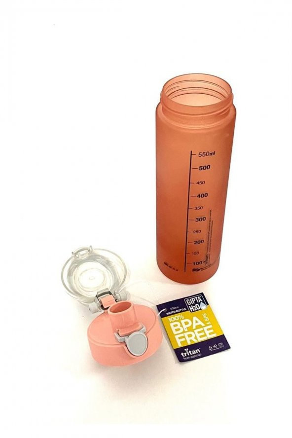 Turuncu Belıeve Tritan Matara 600ml - 3